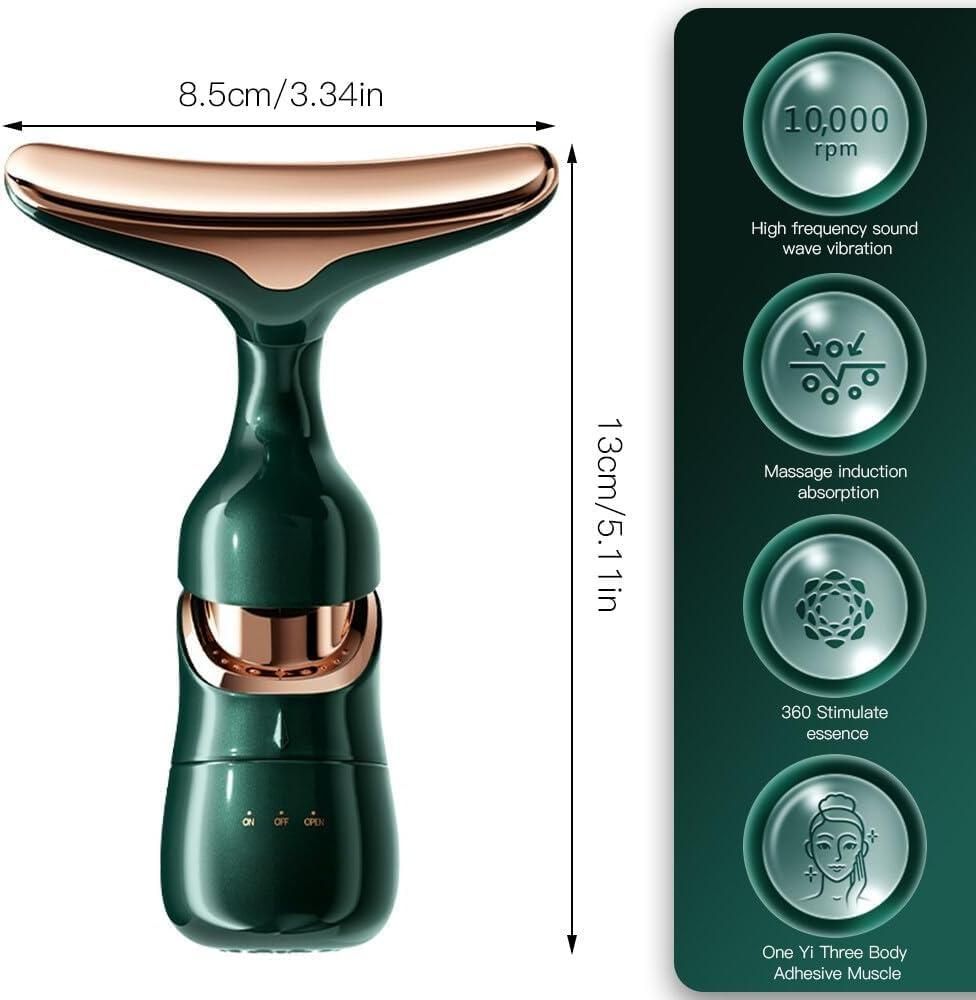 3 In 1 Anti Wrinkles  Facial Massager